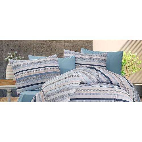 Parure De Lit  2 Personnes  200x200 Cm Coton Imprimé