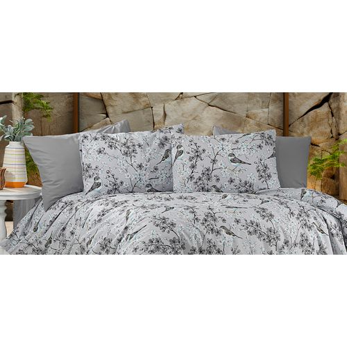 Parure De Lit  2 Personnes  200x200 Cm Coton Imprimé