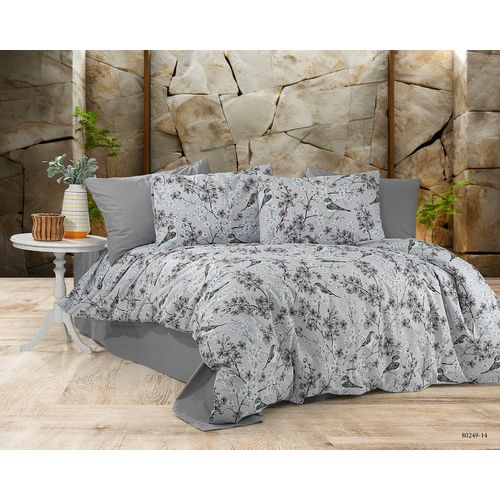 Parure De Lit  2 Personnes  200x200 Cm Coton Imprimé