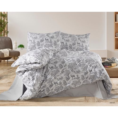 Parure De Lit  2 Personnes  240x220 Cm Coton Imprimé