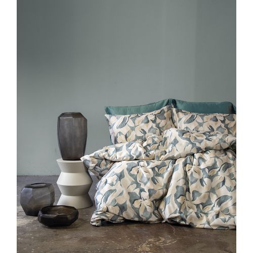 Parure De Lit  2 Personnes  240x220 Cm Satin De Coton Imprimé