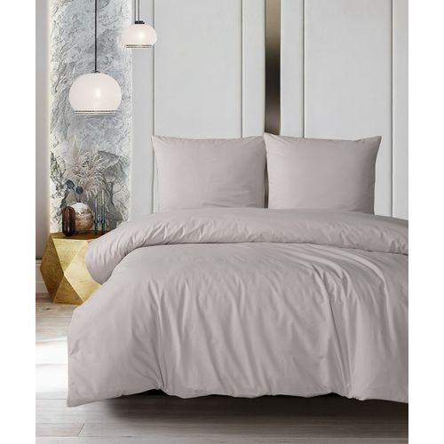 Parure De Lit  2 Personnes  200x200 Cm Coton Uni