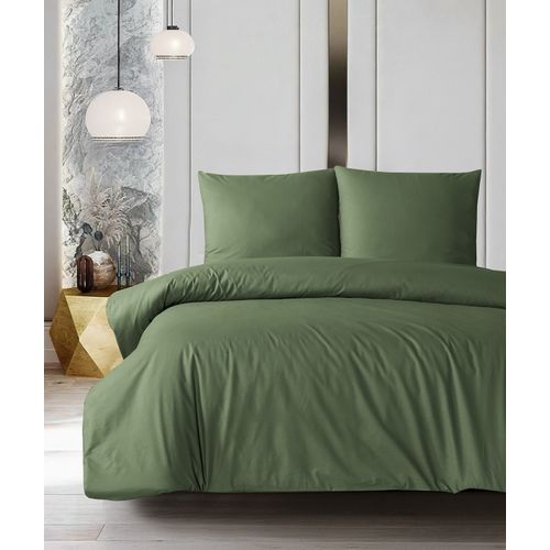 Parure De Lit  2 Personnes  200x200 Cm Coton Uni