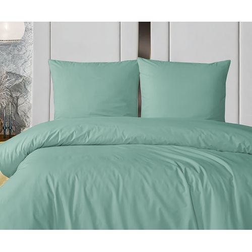 Parure De Lit 1 Personne 140x200 Cm Coton Uni