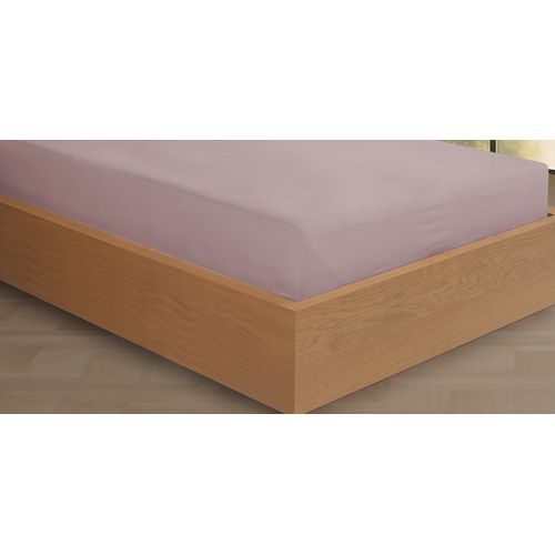 Drap Housse 160x200 Cm Flanelle De Coton Rose