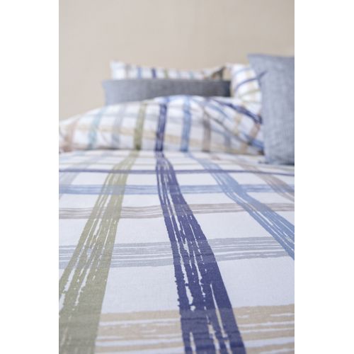 Parure De Lit 2 Personnes 200x200 Cm Coton Imprimé