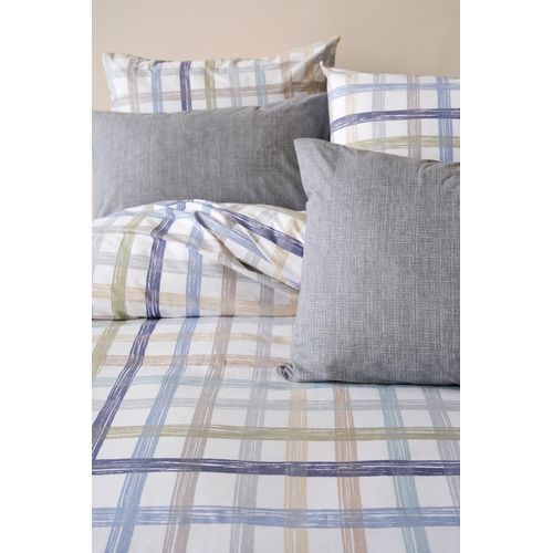 Parure De Lit 2 Personnes 200x200 Cm Coton Imprimé