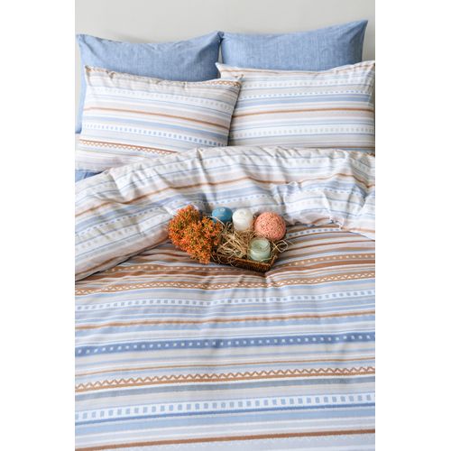 Parure De Lit 2 Personnes 240x220 Cm Coton Imprimé