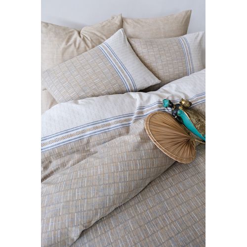 Parure De Lit 1 Personne 140x200 Cm Coton Imprimé