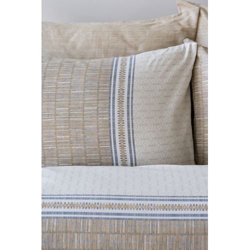 Parure De Lit 1 Personne 140x200 Cm Coton Imprimé