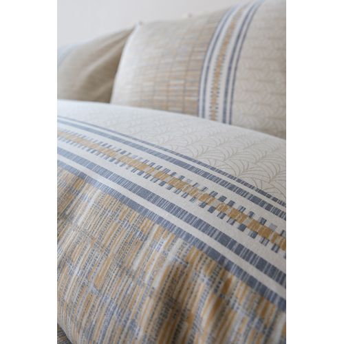 Parure De Lit 2 Personnes 200x200 Cm Coton Imprimé