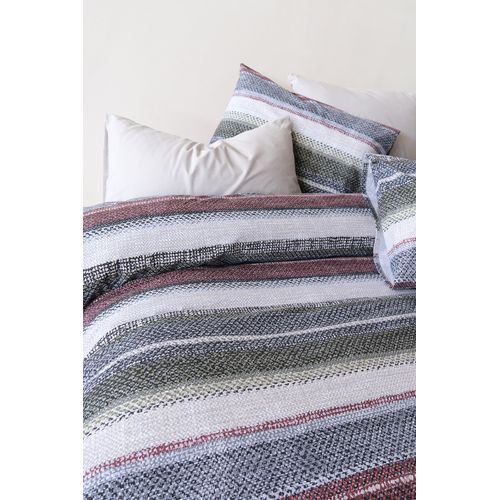 Parure De Lit 2 Personnes 200x200 Cm Coton Imprimé