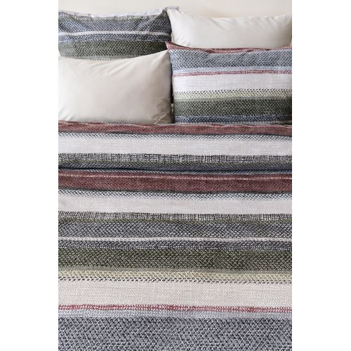 Parure De Lit 2 Personnes 240x220 Cm Coton Imprimé