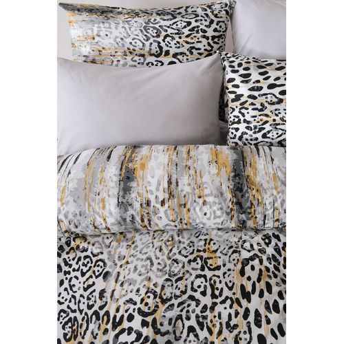 Parure De Lit 1 Personne 140x200 Cm Coton Imprimé