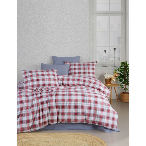 Parure De Lit 2 Personnes 240x220 Cm Flanelle De Coton Imprimé