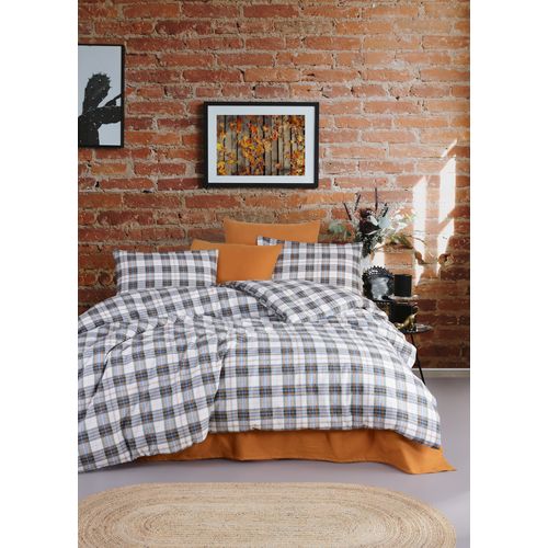 Parure De Lit 2 Personnes 240x220 Cm Flanelle De Coton Imprimé