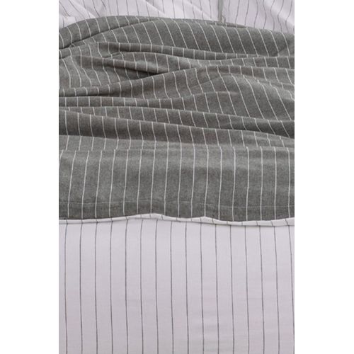 Parure De Lit 2 Personnes 240x220 Cm Coton Tisse-teint