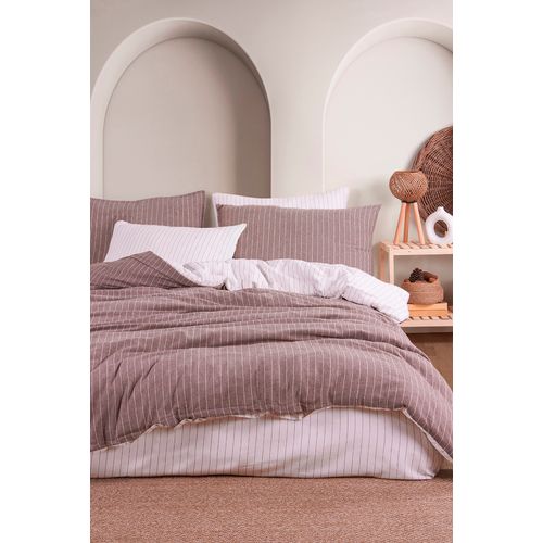 Parure De Lit 2 Personnes 200x200 Cm Coton Tisse-teint