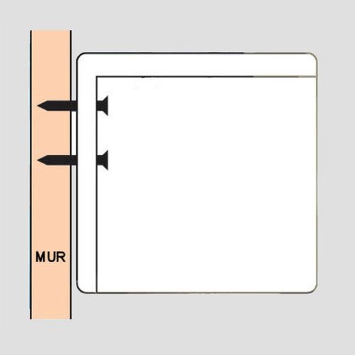Ecran De Projection Manuel 1,80 X 1,01m - Format 16:9