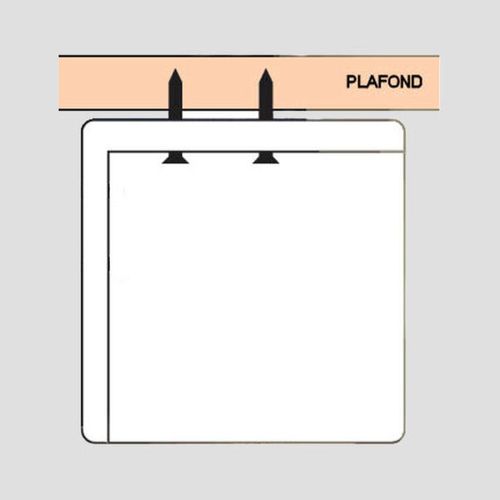 Ecran De Projection Manuel 2,80 X 1,58m - Format 16:9