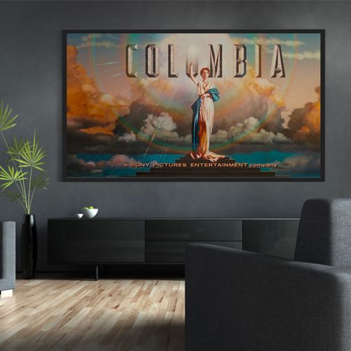 Ecran De Projection Sur Cadre 2,20 X 1,24m - Format 16:9