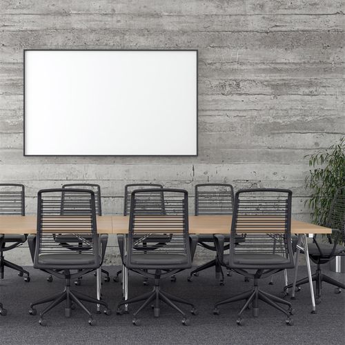 Ecran De Projection Sur Cadre 2,40 X 1,35m - Format 16:9 - Cadre Extra-fin