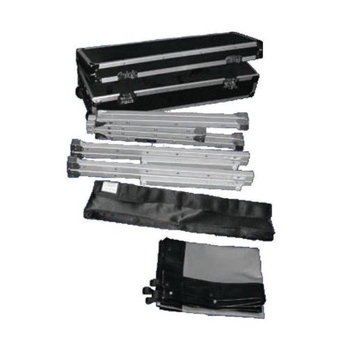 Ecran De Projection Valise 2,03 X 1,14m - Format 16:9 - Toile Arrière