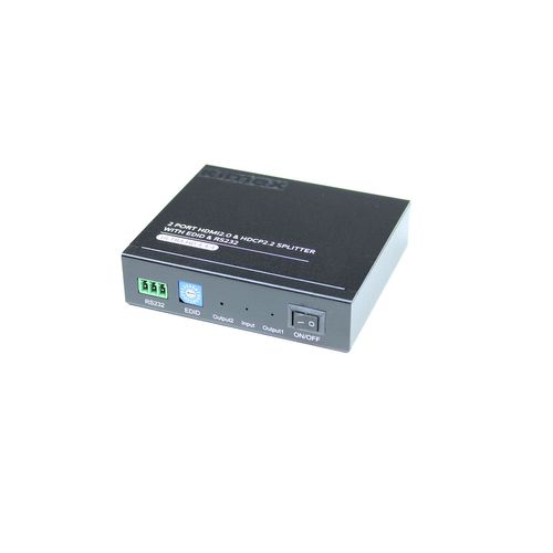 Splitter HDMI2.0 et Hdcp2.2, 1 Entrée-2 Sorties, Edid, Rs232, 4k60hz