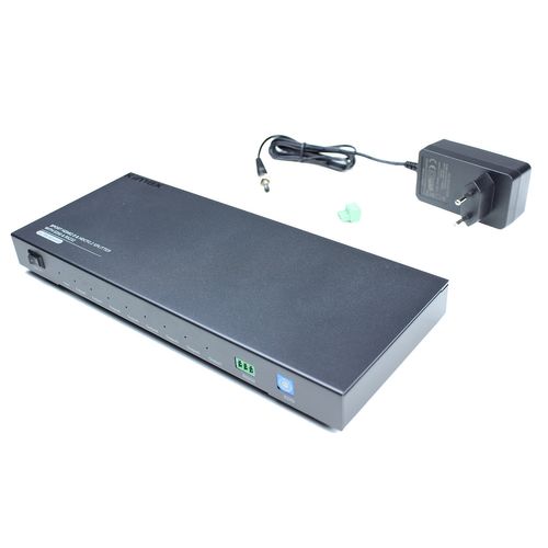 Splitter HDMI2.0 et Hdcp2.2, 1 Entrée-8 Sorties, Edid, Rs232, 4k60hz