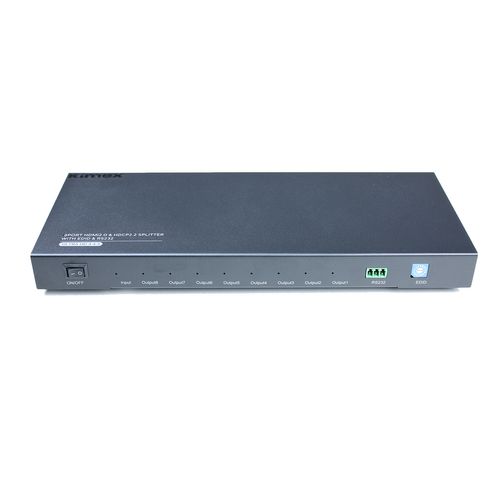 Splitter HDMI2.0 et Hdcp2.2, 1 Entrée-8 Sorties, Edid, Rs232, 4k60hz