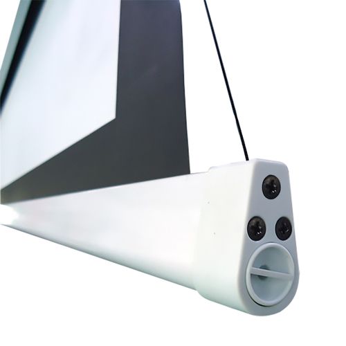 Ecran De Projection Motorisé Tensionné 2,40 X 1,35m - Format 16:9 - Wi-fi - Carter Blanc