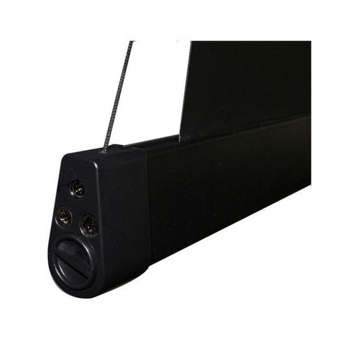 Ecran De Projection Motorisé Tensionné 2,60 X 1,46m - Format 16:9 - Wi-fi - Carter Noir