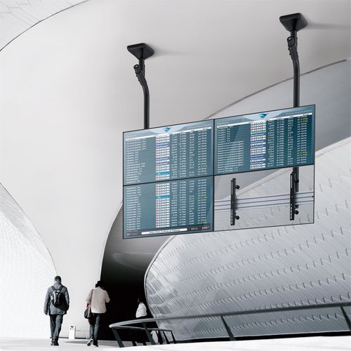 Support Plafond Mur D'images Pour 4 Écrans TV 45''-55''