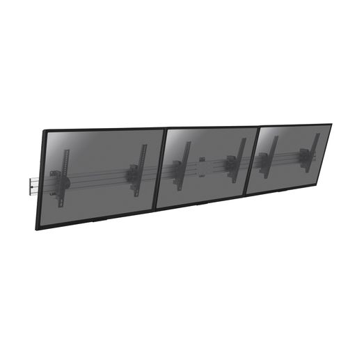 Support Mural Menu Board Pour 3 Écrans TV 50''-55''