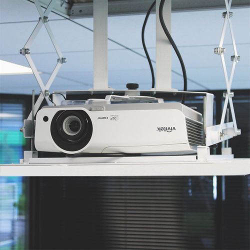 Support Motorisé Pour Vidéoprojecteur, Hauteur 64cm Max, Wi-fi