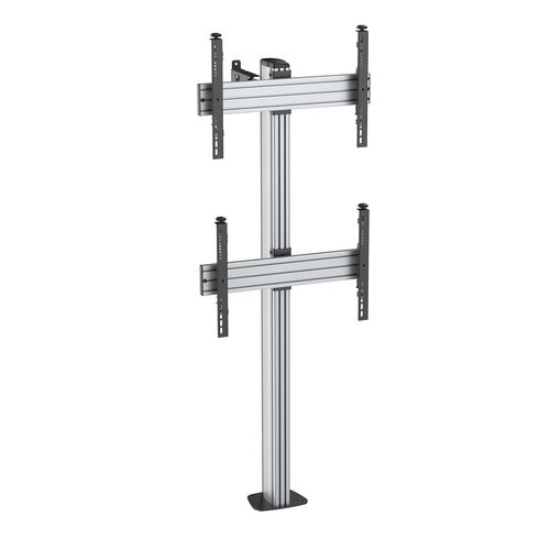 Support Sur Pied Pour 2 Écrans TV 40''-65'' - Hauteur 175cm - à Visser