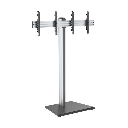 Support Sur Pied Pour 2 Écrans TV 43'' - 49'' - Hauteur 175cm - à Poser