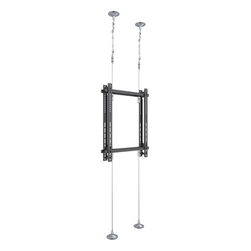 Support Filaire 2 Écrans TV Back To Back 42''- 75'' - Hauteur 3m