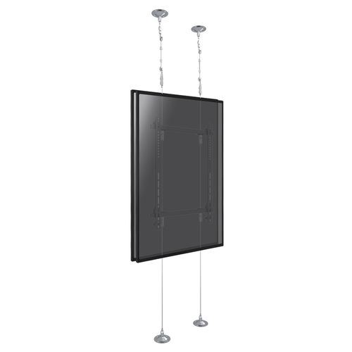 Support Filaire 2 Écrans TV Back To Back 42''- 75'' - Hauteur 3m