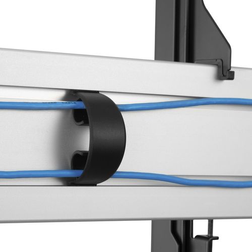 Support Sur Pieds Visioconférence Pour 2 Écrans TV 45''-55'' - à Poser