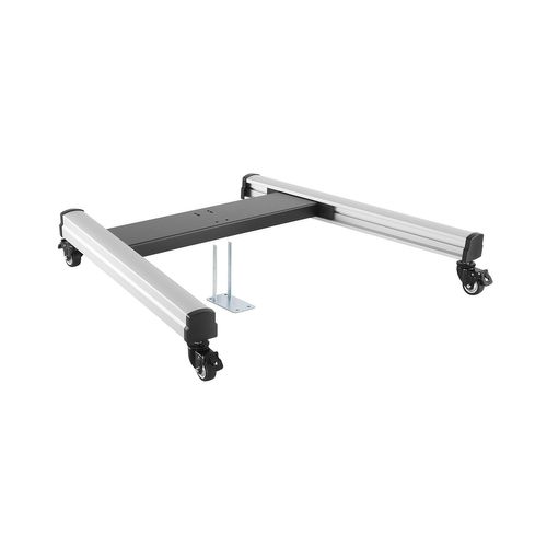 Support Sur Roulettes Pour 2 Écrans TV 43'' - 49'' - Hauteur 175cm - Inclinable