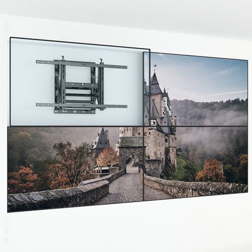 Support Mur D'images Pour Écran TV 43''- 110''- Push Pull