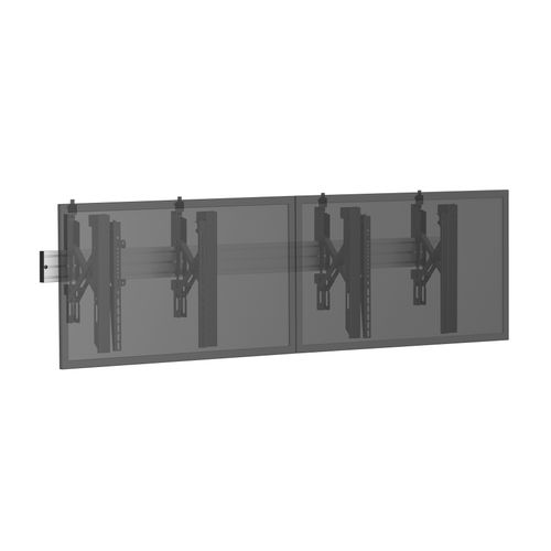 Support TV Mural - Push Pull 2 Écrans 45"-55"