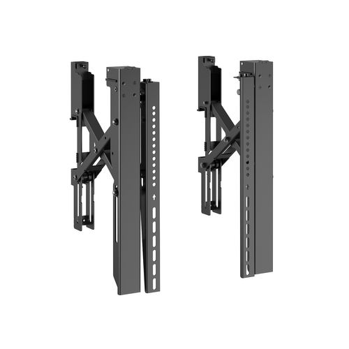 Support TV Mural - Push Pull 3 Écrans 45"-50"