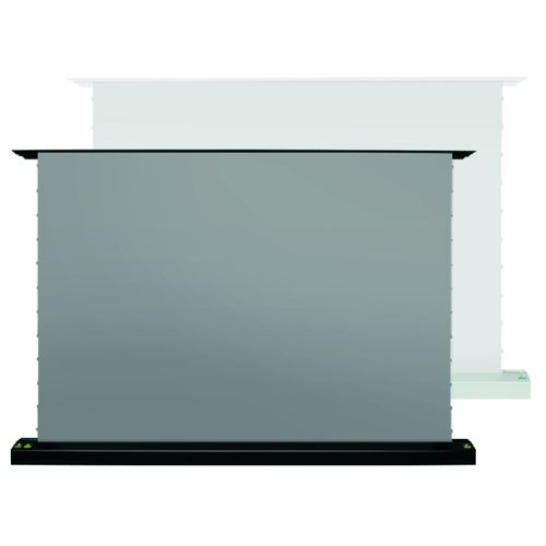 Ecran De Projection Motorisé Tensionné Pop Up 2,20 X 1,24m