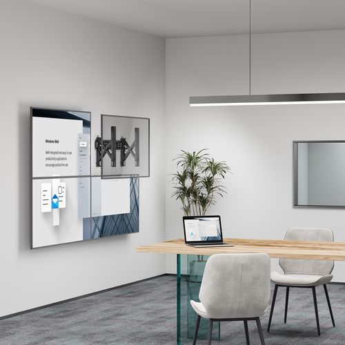 Support Mur D'images 6 Écrans TV 49''- 55''