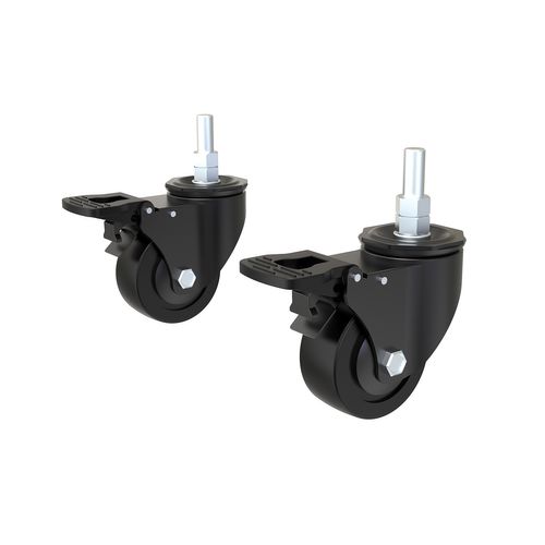 Support TV Sur Pieds - 6 Écrans 50''- 55'' - Hauteur 240 Cm - à Roulettes