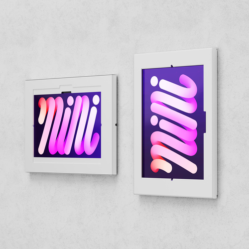 Support Tablette Apple Et Samsung 10.9''-11'', Blanc