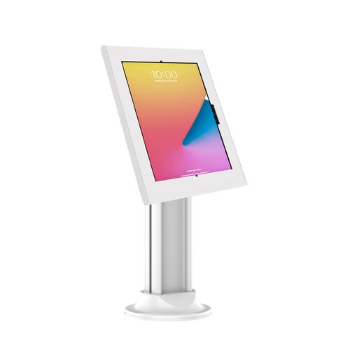 Support Tablette De Table Universel Apple Et Samsung 12.9''-13'' Blanc