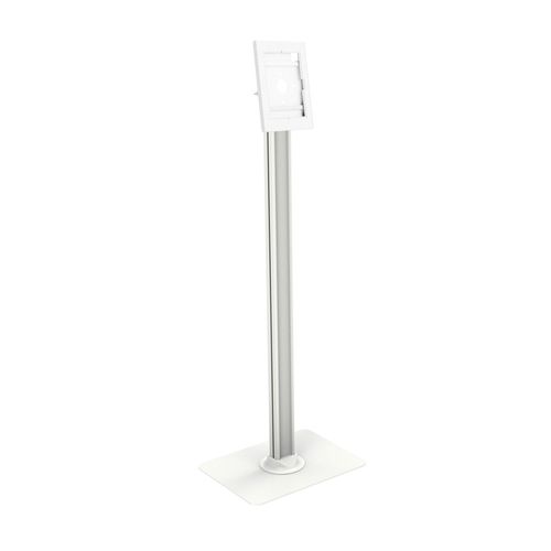 Support Sur Pied Universel Pour Tablette Apple Et Samsung 10.9''-11'' Blanc